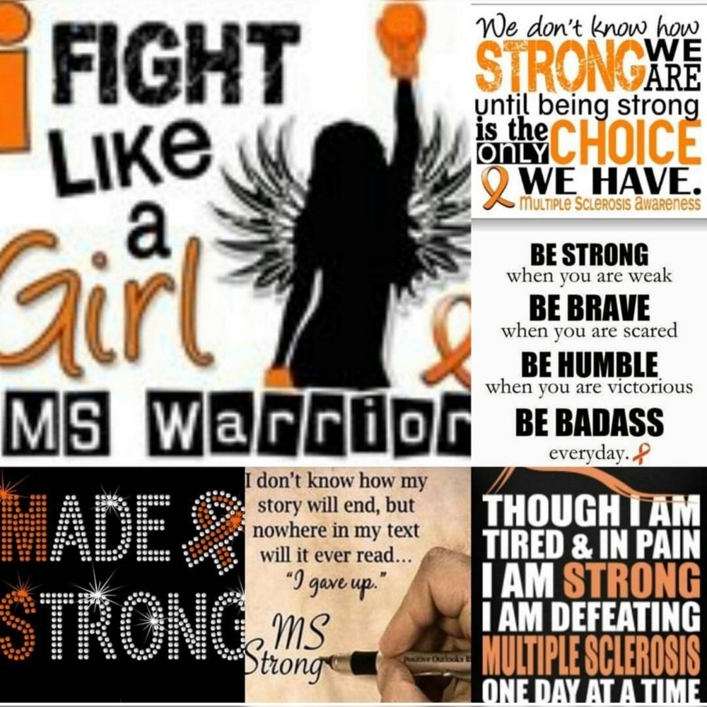 I AM AN MS WARRIOR!